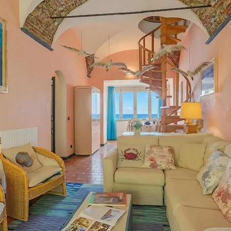 דירה Il Bijou Di Rossella - Beach Front Duplex With Balcony - Happy Rentals *